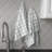 Cotton Plaid Waffle Tea Towel Kitchen Towel-460059357