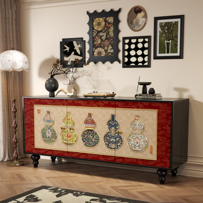 Buffet de rangement grande capacité pour salon