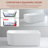 59'' Freestanding Bathtub Right Drain Corner Soaking Tubs Acrylic Bathtub with Overflow for Bathroom