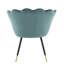 Fauteuil demi-tonneau en velours 28,35 po Willington-1540028917