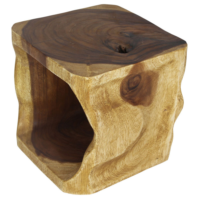 Denira Solid Wood End Table