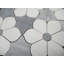 Thassos White Marble 11 in. x 10 in. Polished Marble Tile
