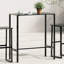 Rectangular Metal Outdoor Bar Table , 100cm cm W 50cm cm D