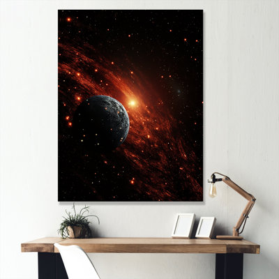 Art mural mural «Black Comets In Galaxy I»