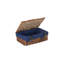 15" Packaging Hamper With Navy Blue Lining