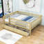 Lit en bois avec deux tiroirs-88580461-88580462