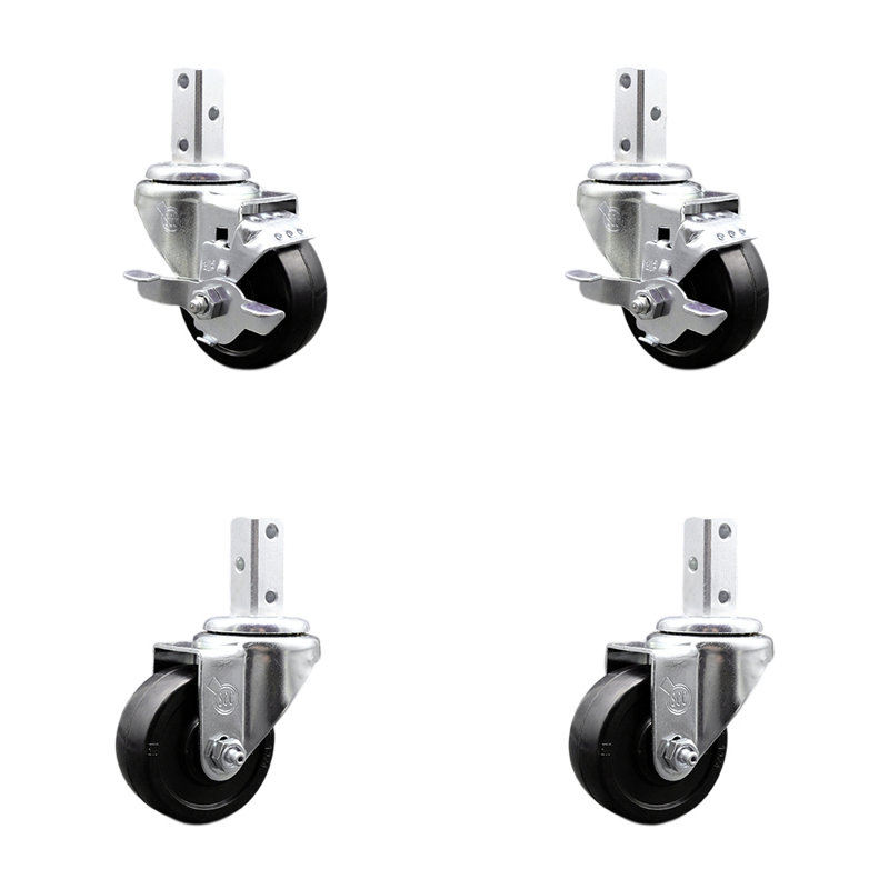 Soft Rubber Casters