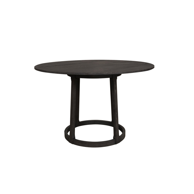 Table de salle à manger Delfina, Noir