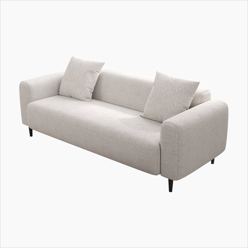 77.2? Large size two Seat Upholstered Sofa