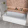 Streamline 66 in. x 32 in. Acrylic Left-Hand Drain Alcove Bathtub in Glossy White With External Drain
