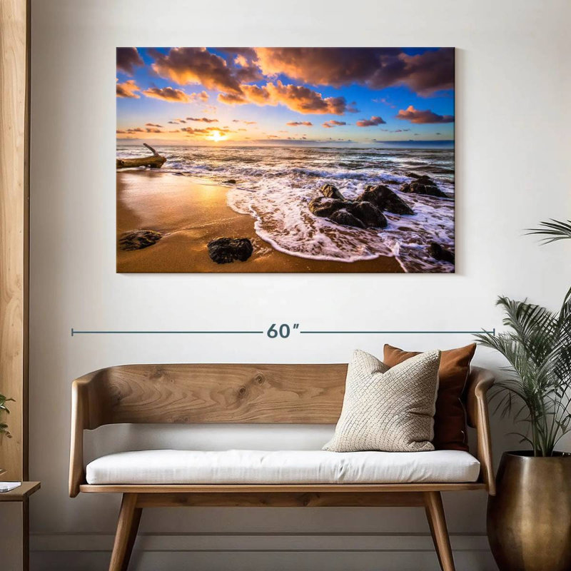 Gillard Oahu North Shore Waves, 32'' H x 48'' W