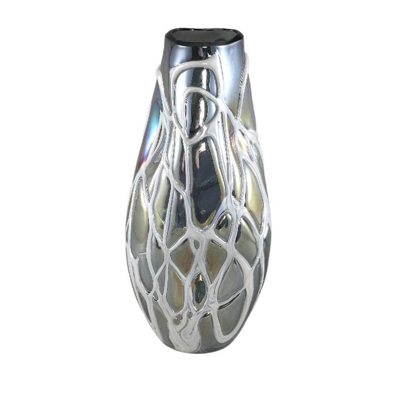 Alegre Glass Table Vase, 45cm H x 19cm W x 19cm D