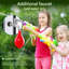 Solar Powered Stainless Steel Free Standing Outdoor Shower and Footwash Spout