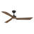 Hinkley Sculpt 60" Integrated LED Smart Ceiling Fan w/ HIRO remote-58550246-58550247