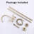 2 Handle Floor Clawfoot Tub Faucet-95046861