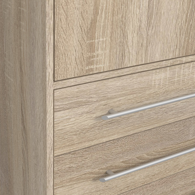 Ingram 4 Door Manufactured Wood Wardrobe