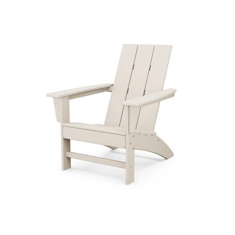 Chaise Adirondack POLYWOOD x Sol 72 Jamarion, Sable