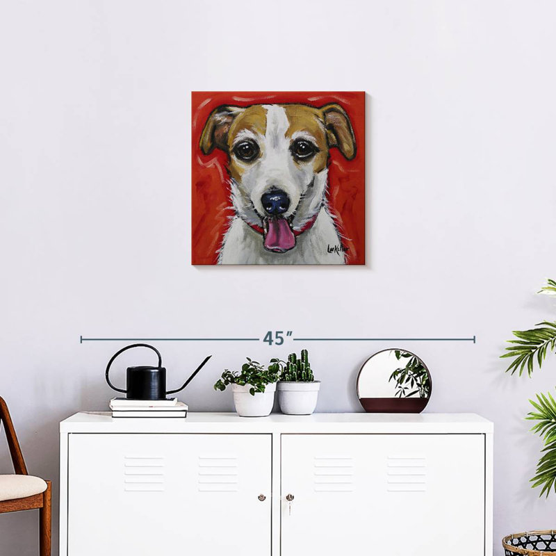 Crowle Jack Russell Ginny, H 20 po x l 20 po