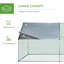 Poulailler 0,45 pieds carrés avec grillage Darquise-175125813