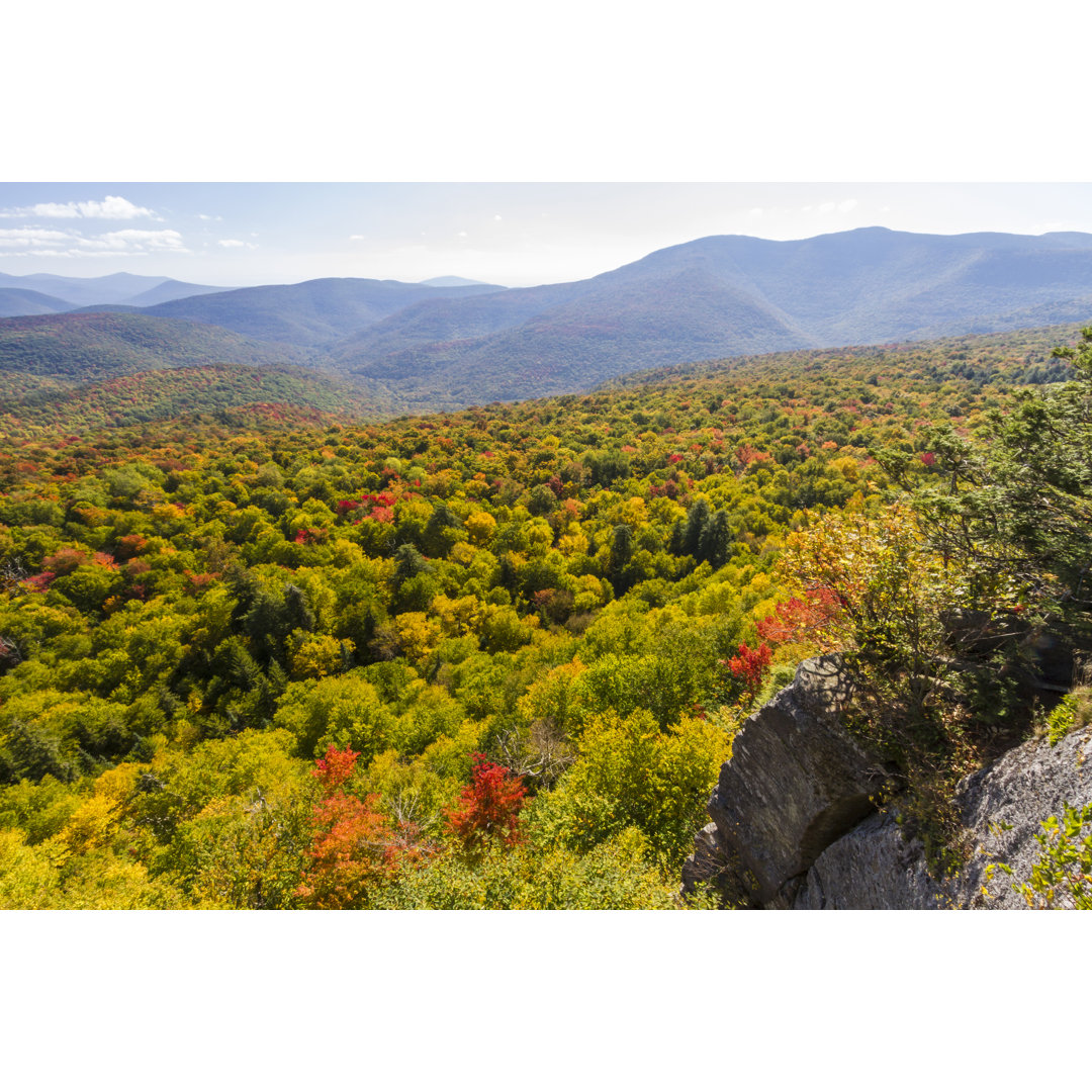 Catskills im Herbst - Kunstdrucke auf Leinwand ohne Rahmen