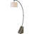 Savio 75.5'' Gray Arched Floor Lamp