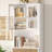 70.9"h × 23.6"w Tall Bookcase With 3 Drawers, Adjustable Shelves&cable Cutout-937161206