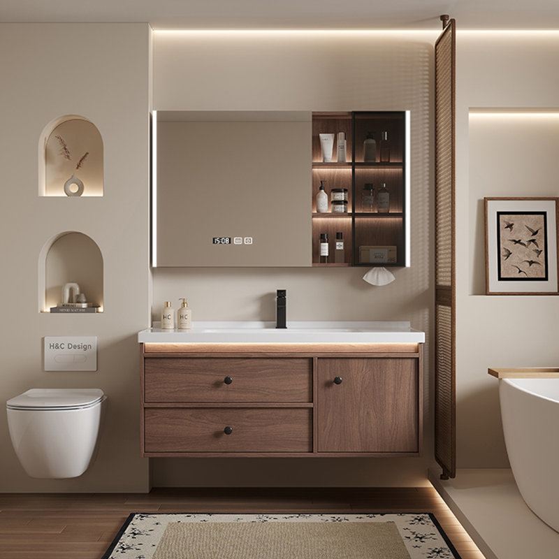 Ancient style simple Vanitie Bathroom cabinet
