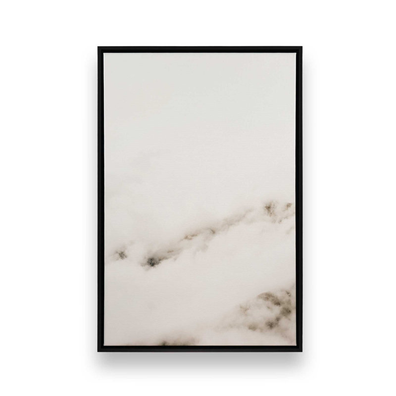 «Hazy Horizons I», reproduction sur toile, Cadre flottant noir satiné, H 18,75 po x l 12,75 po x P 1,75 po