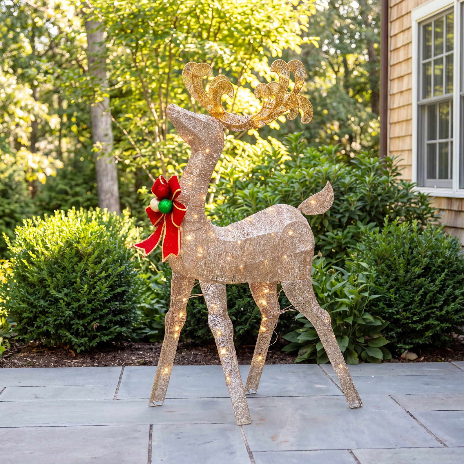 The Holiday Aisle® 48" Lighted Reindeer