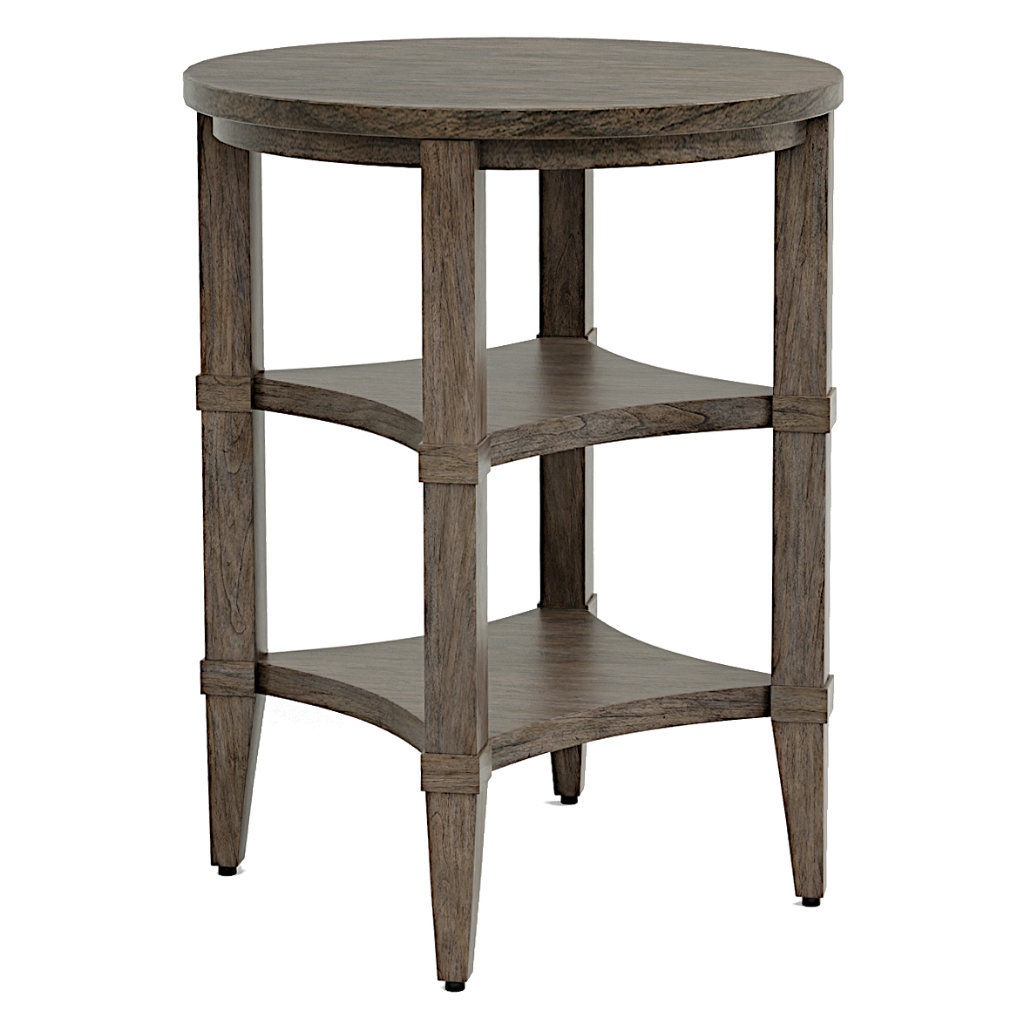 Wildon Home® Round 3-Tier End Table In Arlington Heights Finish | Wayfair