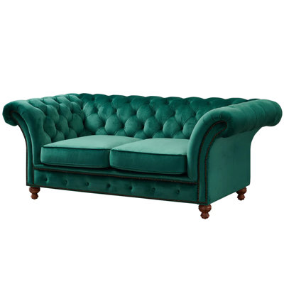 Jarique 78'' Velvet Loveseat