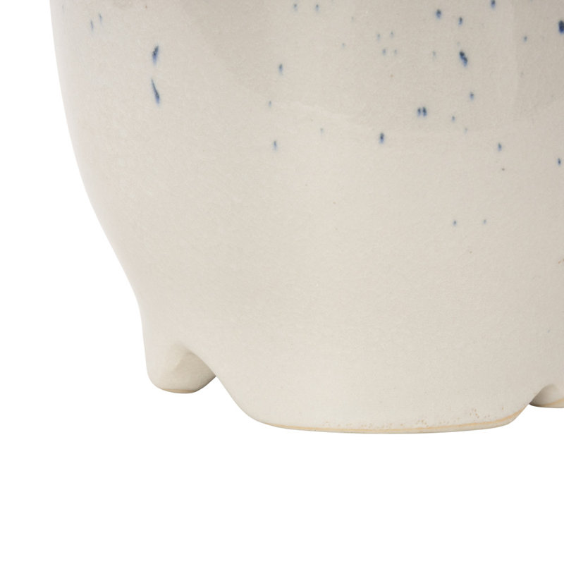 Euphemia Ceramic 3D Bird Novelty Vase, 12" H x 9" W x 9" D