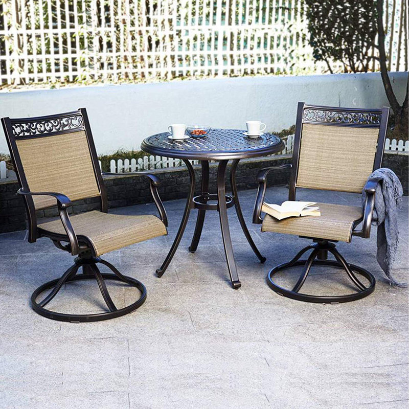 Ensemble de bistro 3 pièces sunbrella Pamella