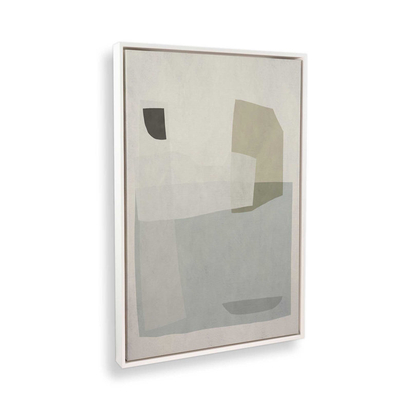 Bourne by Dan Hobday Graphic Art Print, 24" H x 18" W, Floater Frame, White