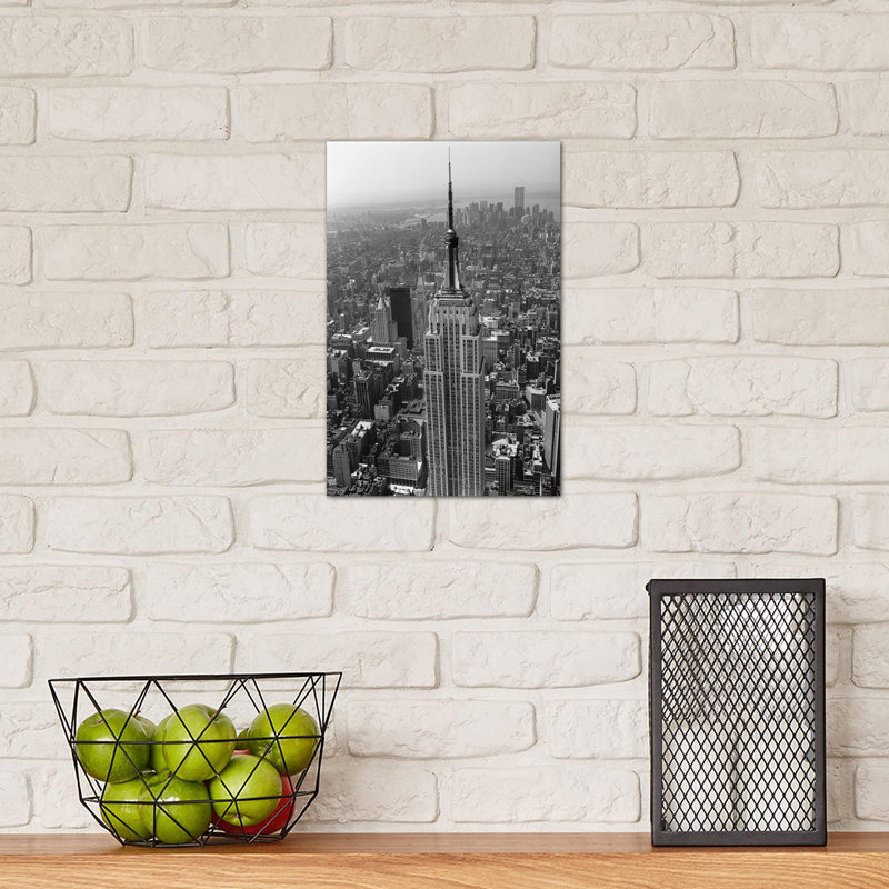 Empire State Building (New York City) by Christopher Bliss - Print on Canvas, 66.04 cm H x 45.72 cm W x 1.91 cm D, No Frame