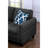 Dark Gray L - Shaped Sectional With Cup Holder Console, Perfect For Relaxing On Movie Days, Comes Two Toss Pillows And Storage, Rounded Arms, Subtle Tufting, Nailhead Trim, Foam Filled, Linen Main-1650022188