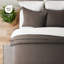 Couette 100 % coton, prélavée, à motif quadrillé moderne, légère, idéale en toute saison, ensemble de couette 3 pièces surdimensionné avec 2 taies d'oreiller.-904779127-904779132