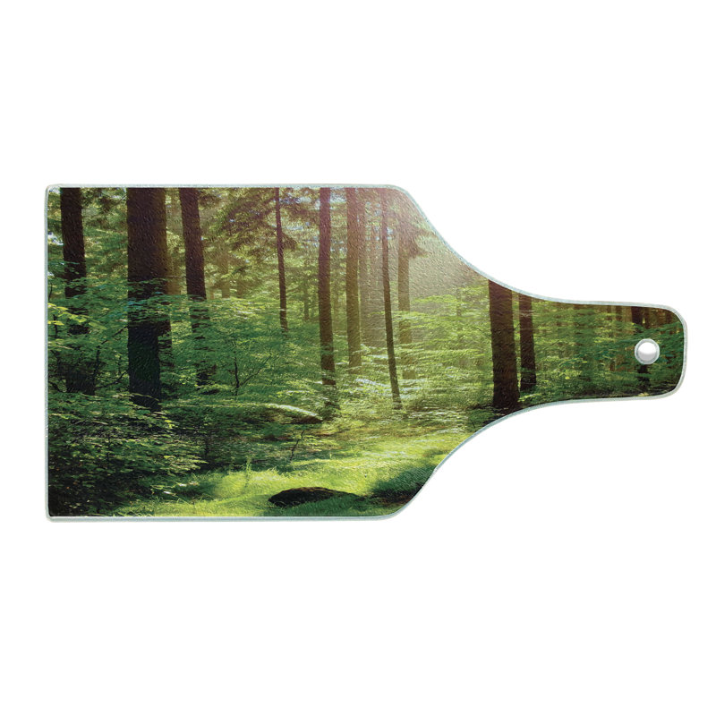 Planche à découper en verre trempé Ambesonne
