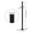 Outdoor Lamp Post With Cross Arm, Split Street Light Pole, Outdoor Lamp Post For Driveway, Pathways, Front Yard-1967881484