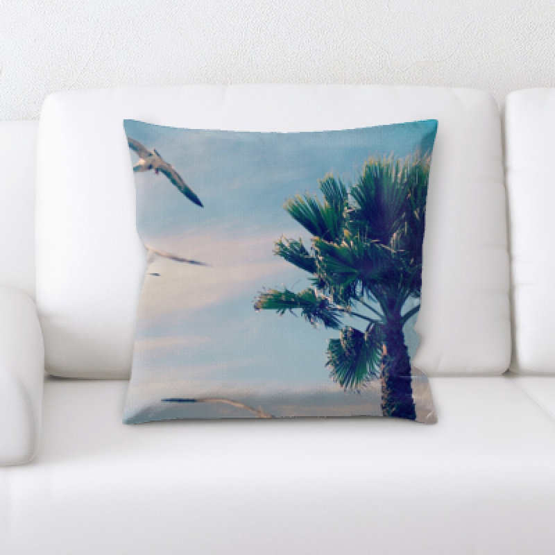 Microsuede Throw Pillow