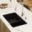 Karran Quartz 32'' X 19-1/2'' 50/50 Double Bowl Composite Undermount Kitchen Sink-49947615