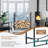 Sheran 30'' W Metal Log Rack