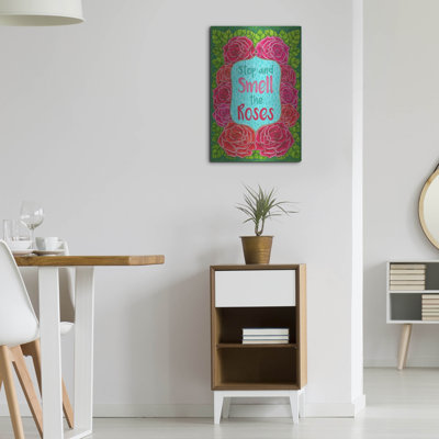 Art mural en métal «Big Beautiful Blossoms 24» par Hello Angel, Red Barrel Studio®