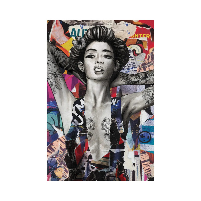 Shai 1 Piece Wall Art on Canvas, 66.04cm H x 45.72cm W