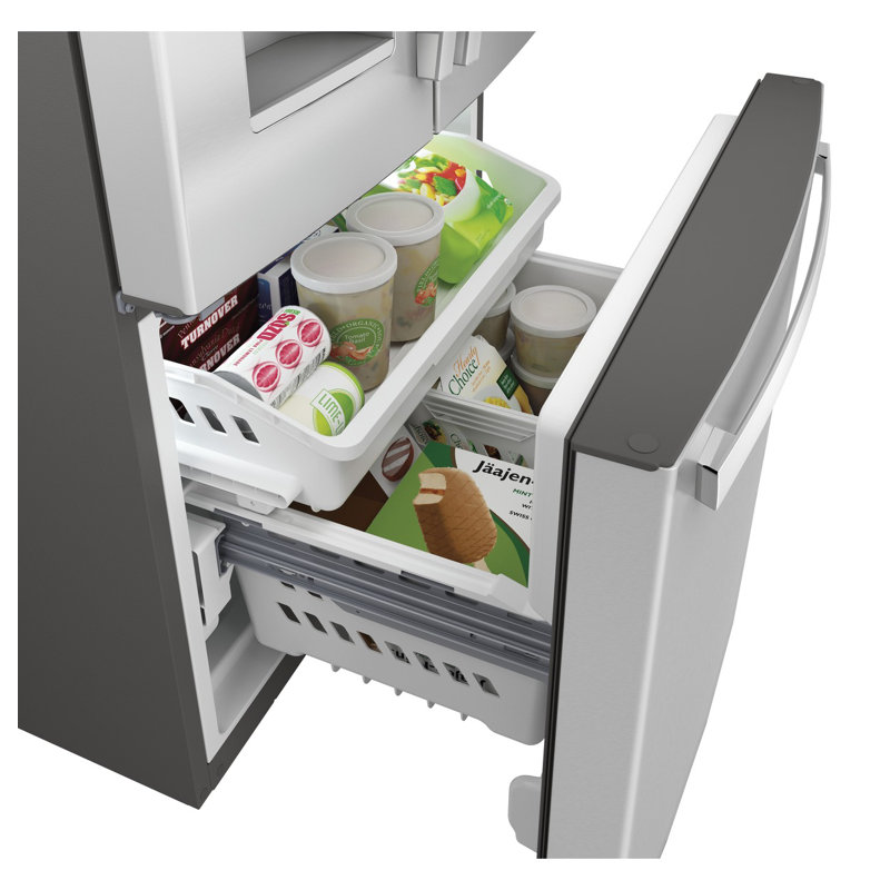33" French Door 23.7 cu. ft. Refrigerator, Silver
