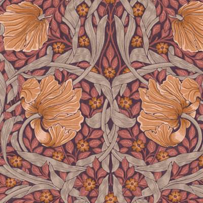 William Morris At Home SS24 Floral Wallpaper Double Roll