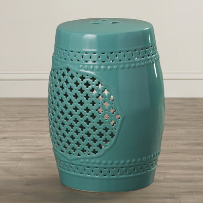 Octavius Ceramic Accent Stool