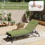 Coussin de chaise longue d'extérieur - Résistant aux intempéries, réversible, confort moelleux-57415029-57415038