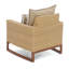 Chaise de patio avec coussins Sunbrella Tullio-51522192