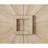 60'' Premium Rustic American Farmhouse Credenza with Symmetrical Sunburst Door Design and Adjustable Shelves-1743522771